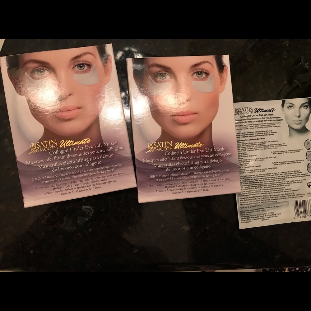 7 sets of under eye masks